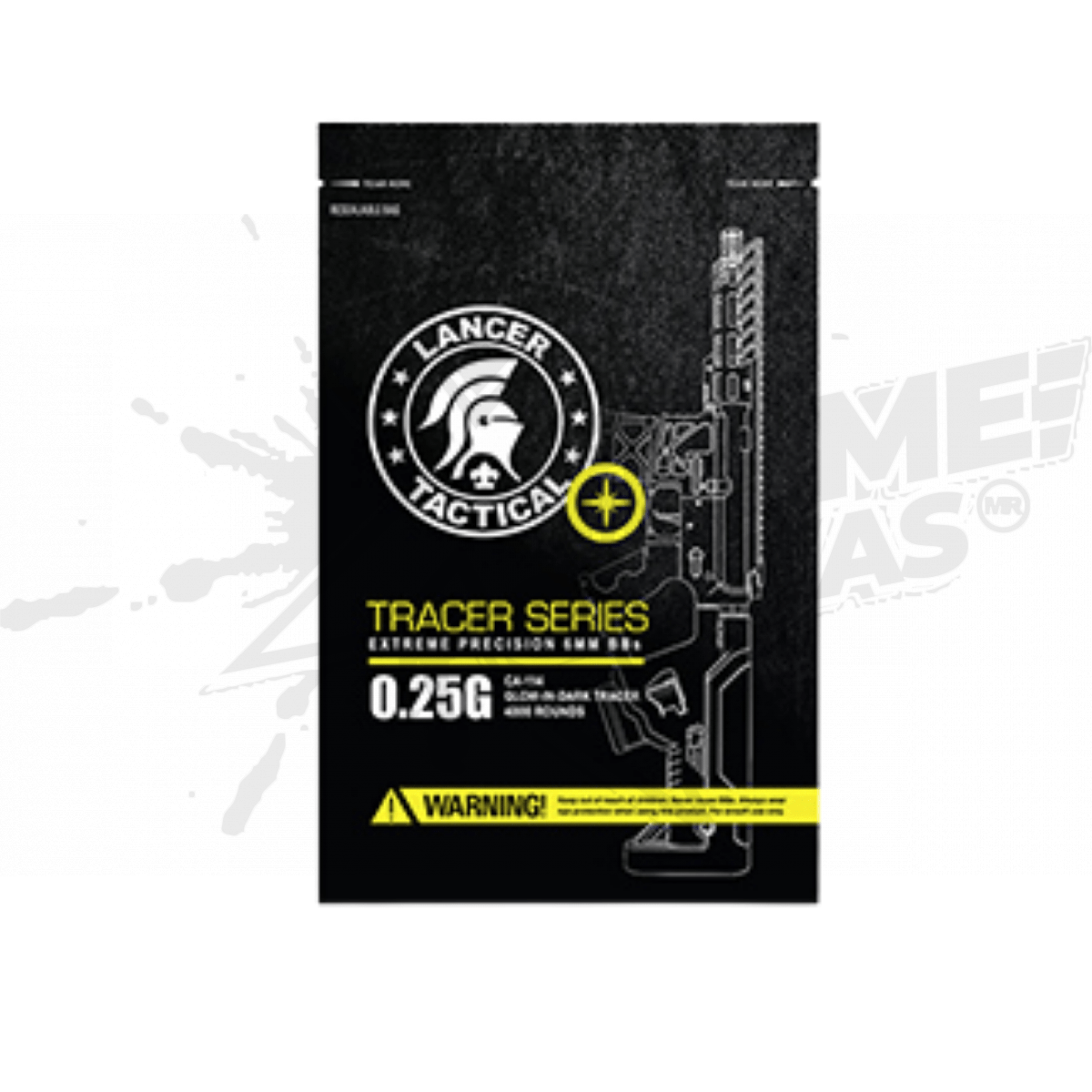 Bbs Lancer Tactical Pro 4000 Rds 0.25g 6mm