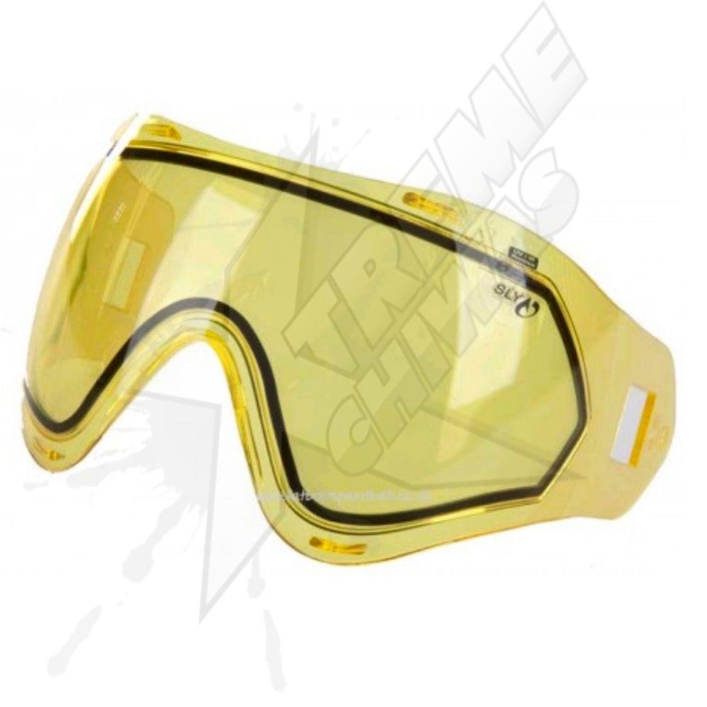 Lente Mica Sly Profit Termal Amarillo Careta