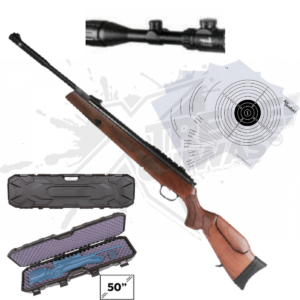 Rifle Hatsan 135 Qe Vortex Air Nitro Piston Mira Estuche .25 (6.35mm)