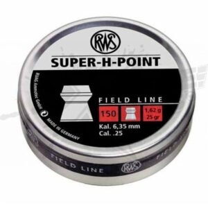 Pellets Punta Plana Hueca Super-h-point Rws .25 (6.35mm)