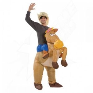Disfraz Halloween Inflable Caballo para Adulto