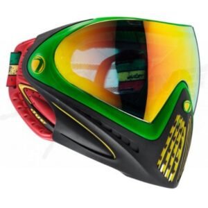 Careta Dye I4 Invision Rasta Gotcha Equipo De Protección