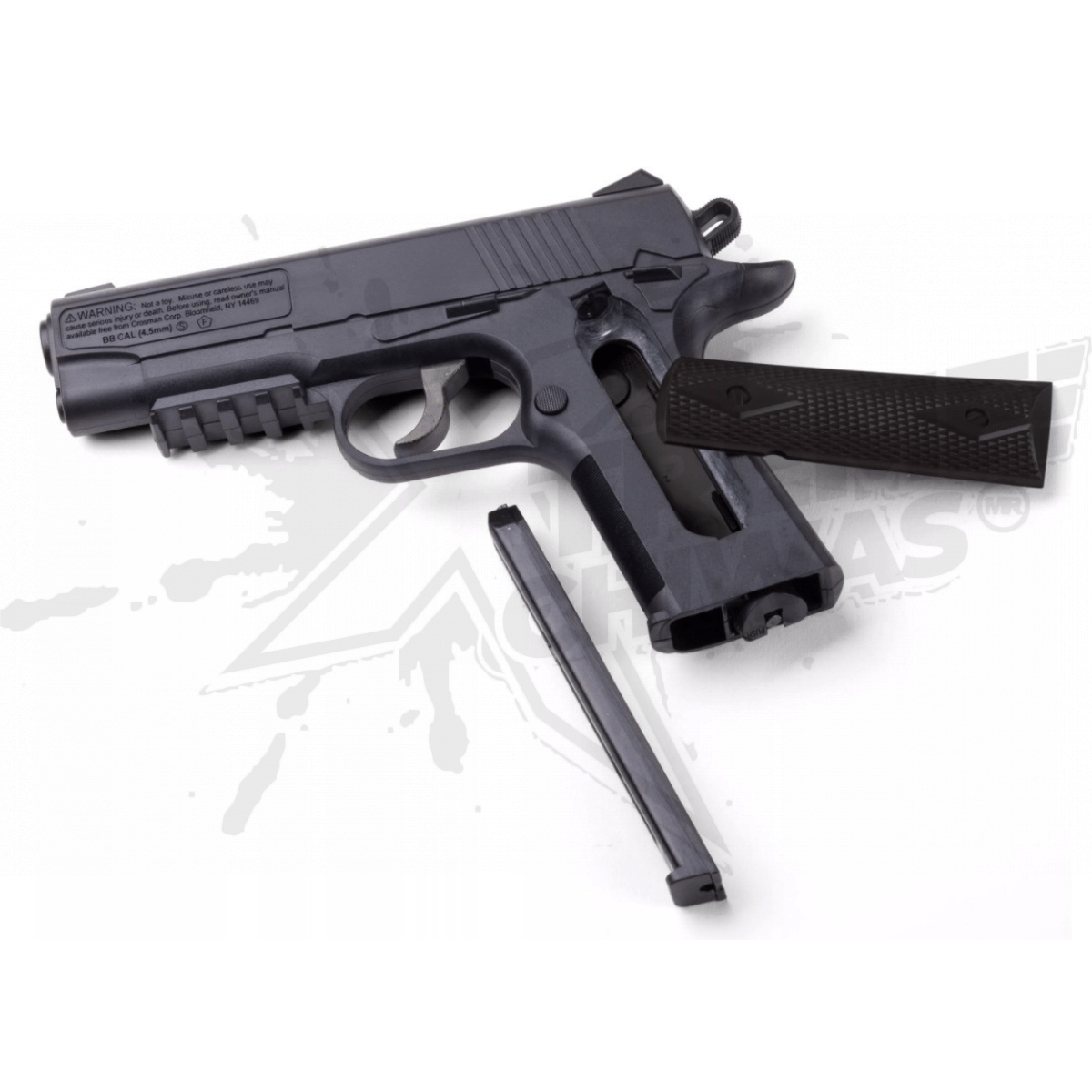 Pistola Crosman 1911 Bbs Semiautomatica .177 (4.5mm) - Image 2