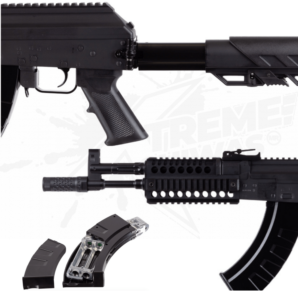 Rifle Crosman Ak1 Full Auto CO2 .177 (4.5mm) - Image 3