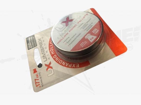 Pellets umarex hollow point 8gr 250pz .177 (4.50mm) - Image 2