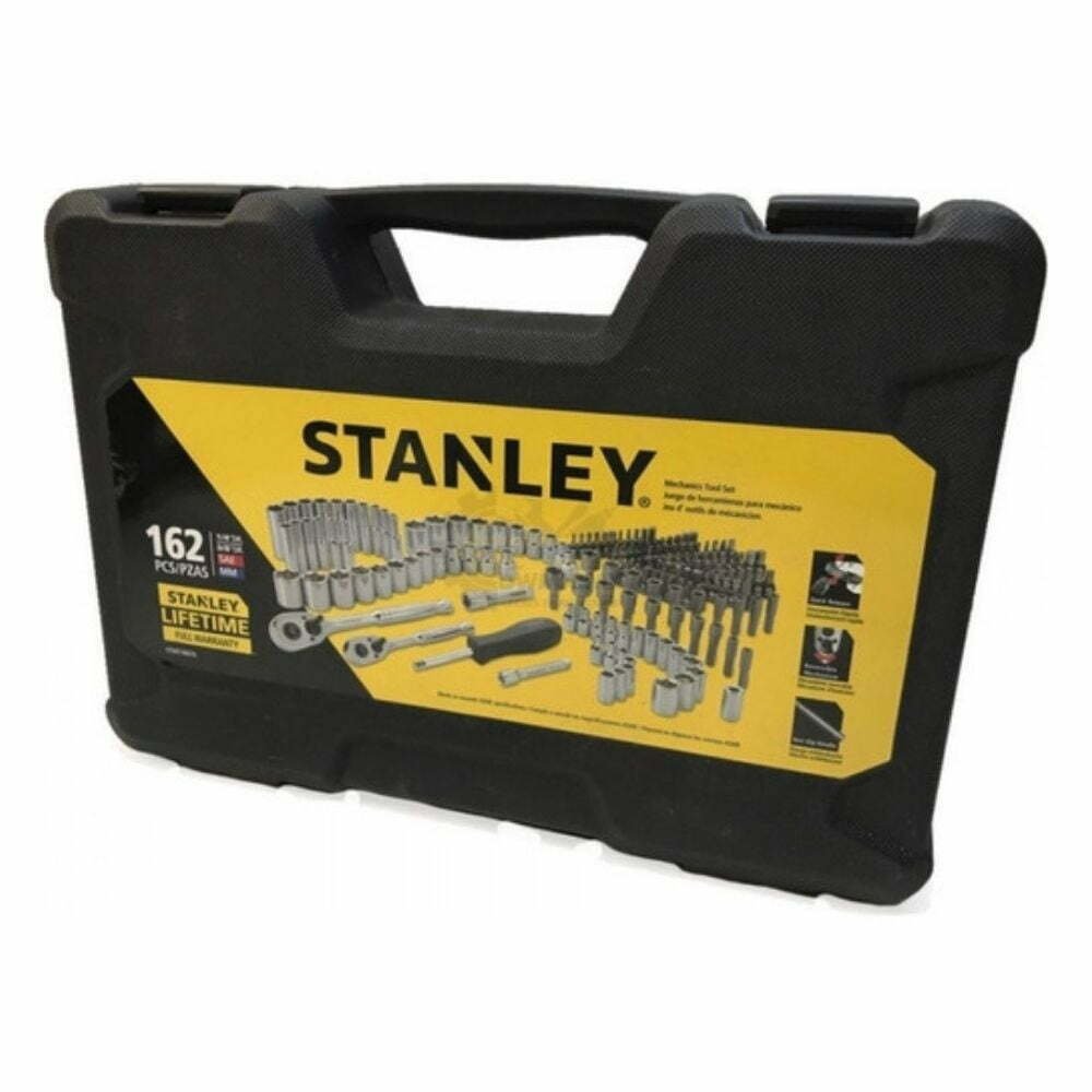 Stanley Juego De Herramientas Mecánicas 162 Pz Maletín