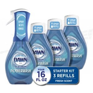 Kit Jabon Platos Dawn Platinum Powerwash 4pz