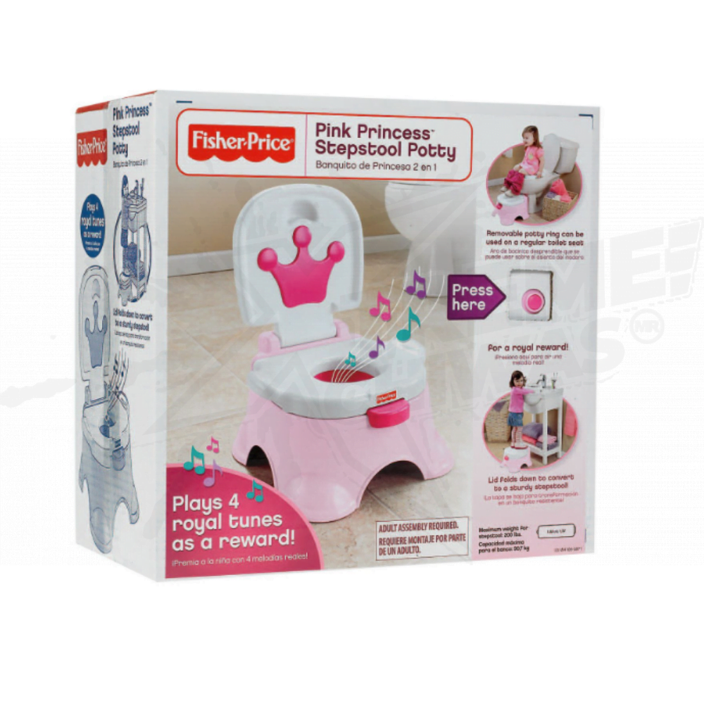 Bañito Entrenador Princesa 2 En 1 Fisher Price - Image 3