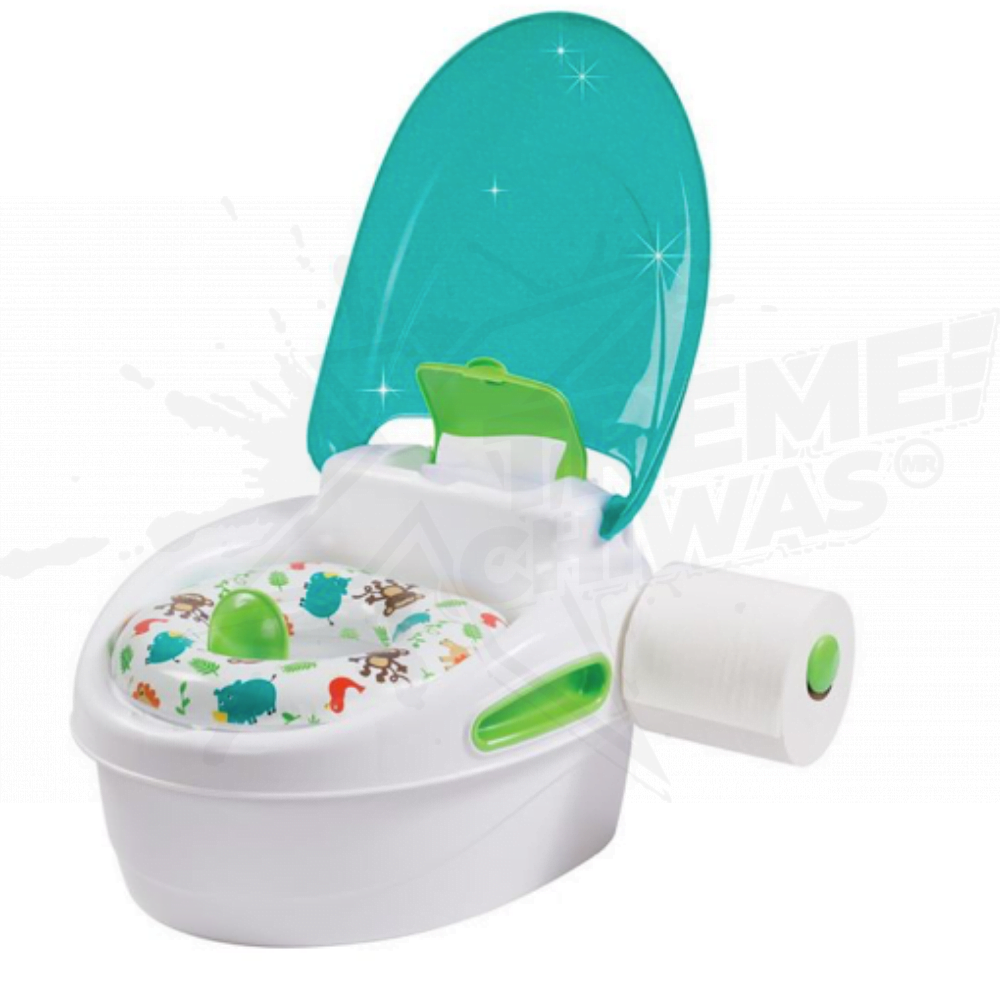 Bañito Entrenador Summer Infant White & Blue