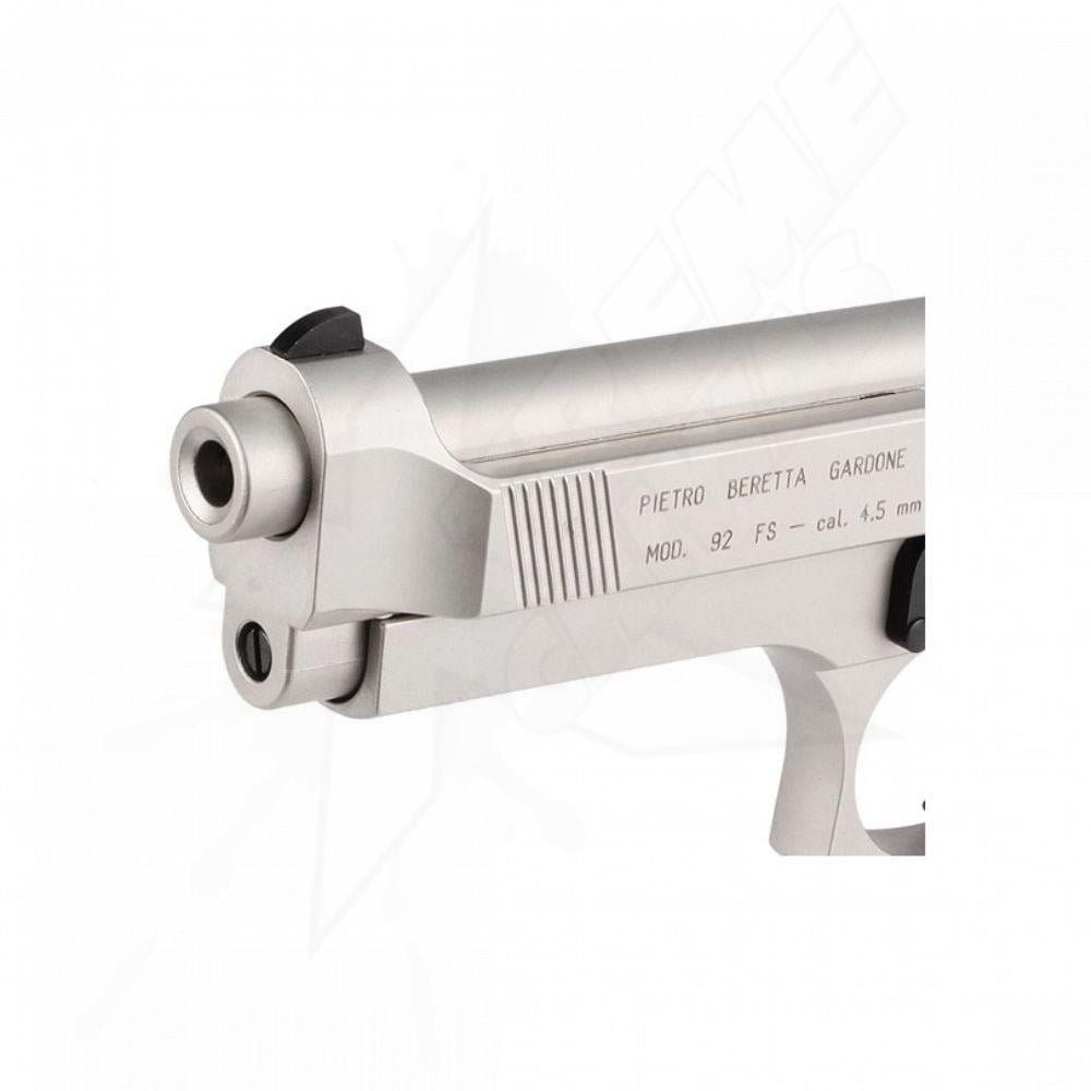 Pistola Beretta 92fs Nickel/Madera CO2 Pellet .177 (4.5mm) - Image 4