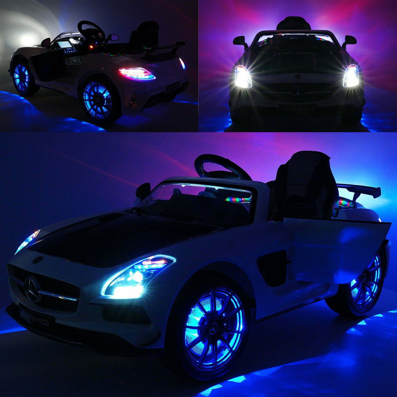 Montable 2019 Mercedes SLS AMG 12 Volts Para Niños - Image 5