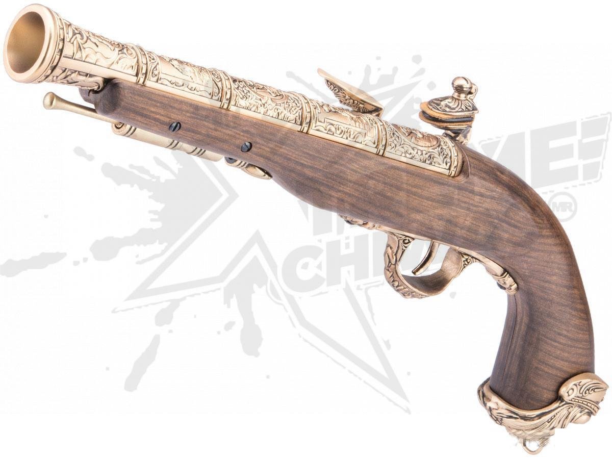 Pistola Pirata Flintlock Siglo XV Honor Fantastic Classic Gold CO2 .177 (4.5mm) - Image 4