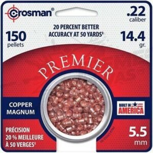 Pellets Copper Magnum Premier Crosman .22 (5.5mm)
