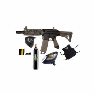 Marcadora Tippmann Tmc Tanque 12oz Chaleco Y Hopper