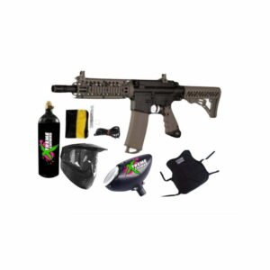 Marcadora Tippmann Tmc Tanque Co2 20oz Chaleco , Careta y Hopper