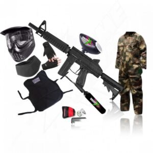 Marcadora Tippmann Stryker Xr1 Electronica Tanque, Hopper, Careta, Chaleco, Overol Guantes