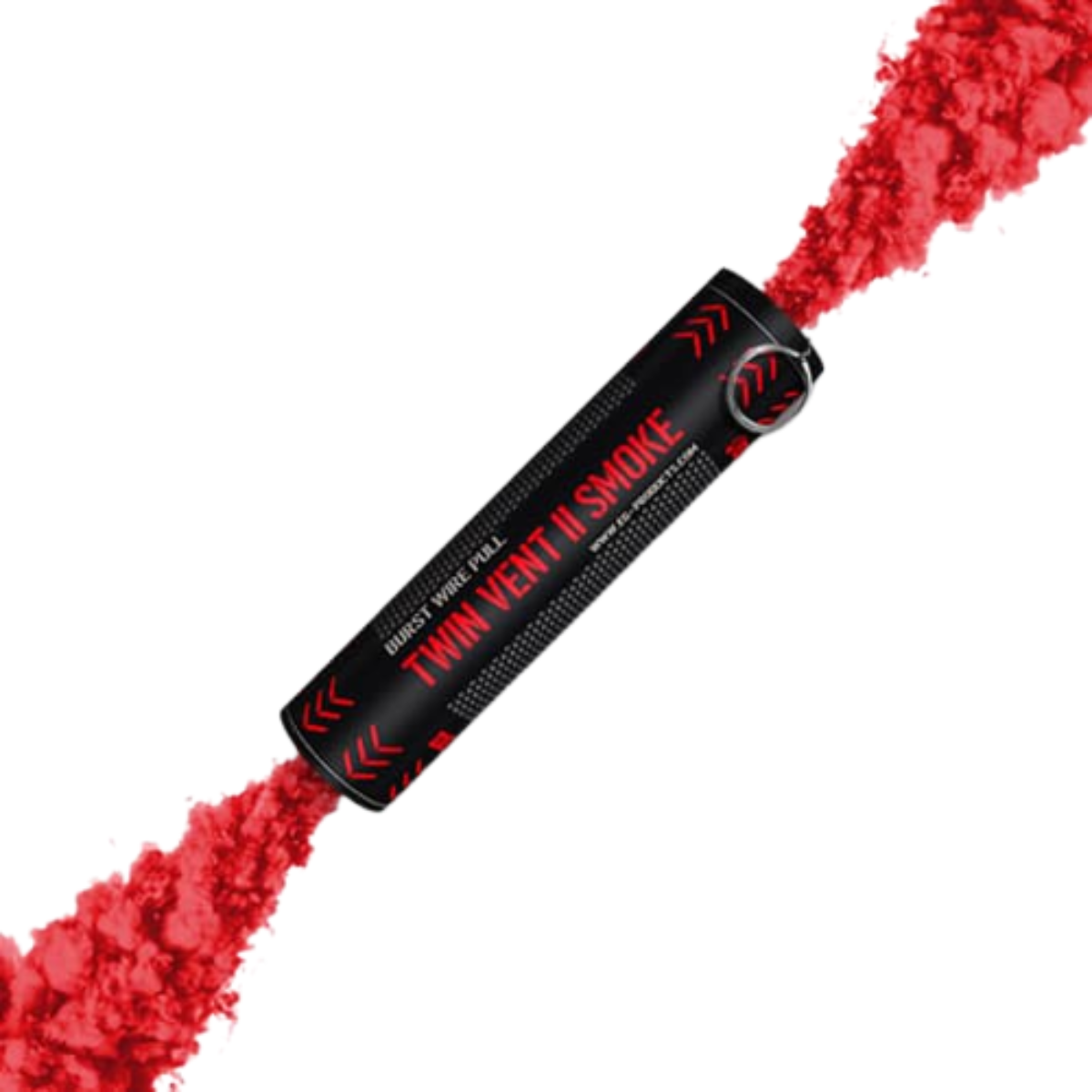 Granada de Humo Twv40 Doble Salida Enola Gaye Color Rojo