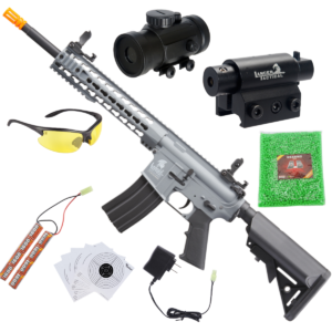 Lancer Tactical Gen 2 10″ Keymod M4 Carbine Airsoft Rifle Gris PAQUETE