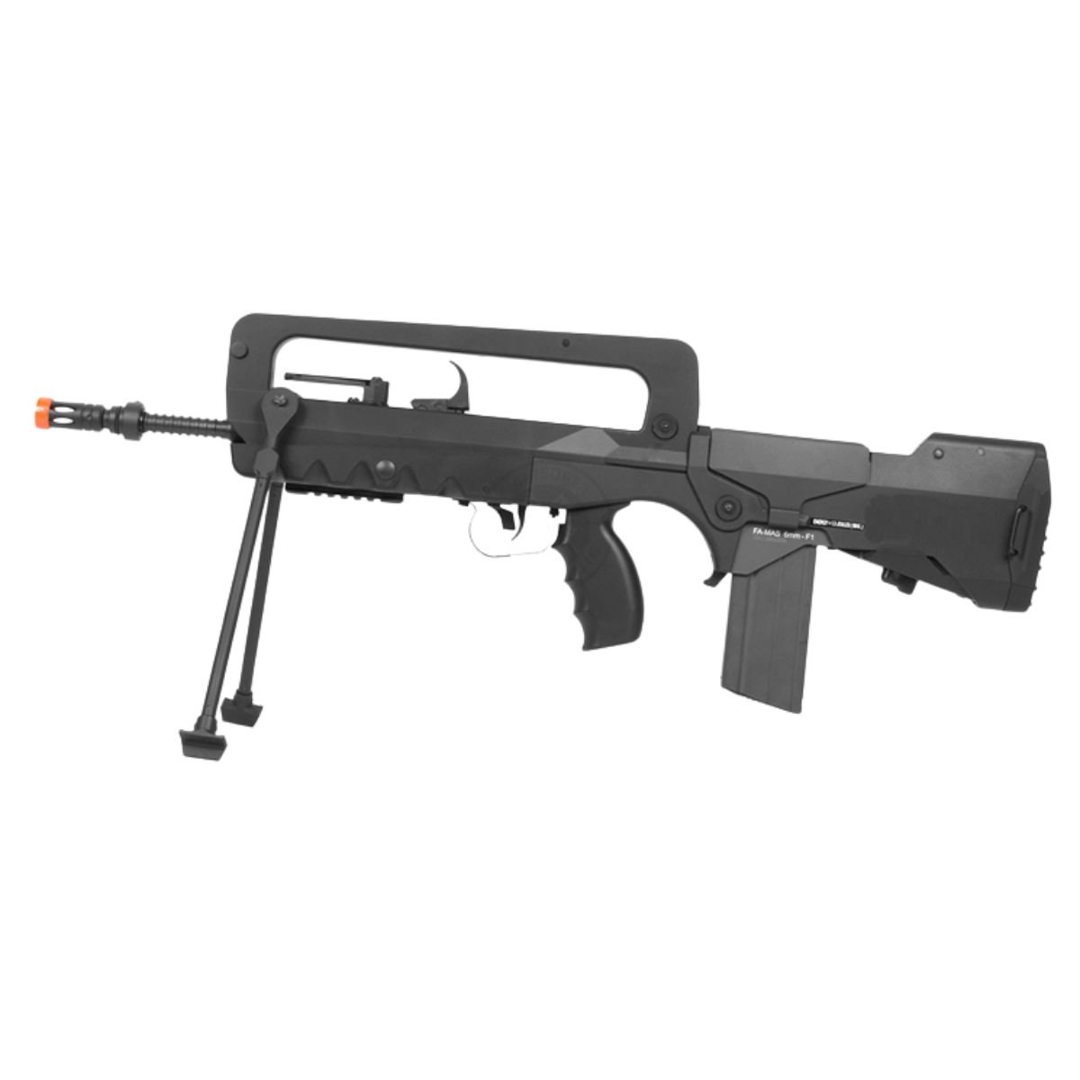 Rifle Airsoft Cybergun Famas F1 Foreign Legion AEG Negro Bbs 6mm - Image 3