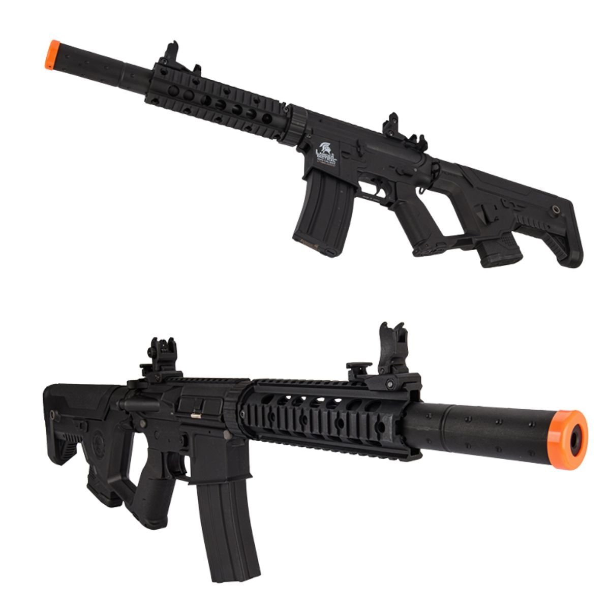Rifle Airsoft Lancer Tactical LT-15BBL-G2 AEG Negro Bbs 6mm - Image 4