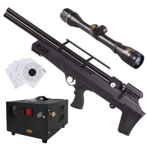 Rifle Avenger Bullpup PCP Aire .177 (4.5mm) COMPRESOR Y MIRA