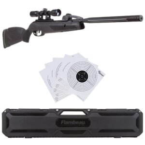 Rifle Gamo Swarm Whisper .177 Multitiro Breakbarrel Mira Estuche