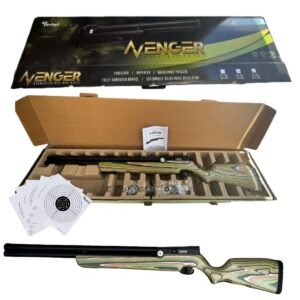 Rifle Pcp Avenger Air Venturi Culata Laminada Edición Limitada Camuflaje Montaña Verde Calibre .22 (5.5mm)