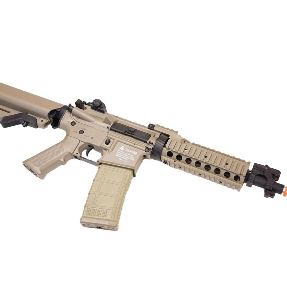 BT M4 CQB RIS-TAN 10.5" ARENA Tippmann Airsoft RIFLE - Image 4