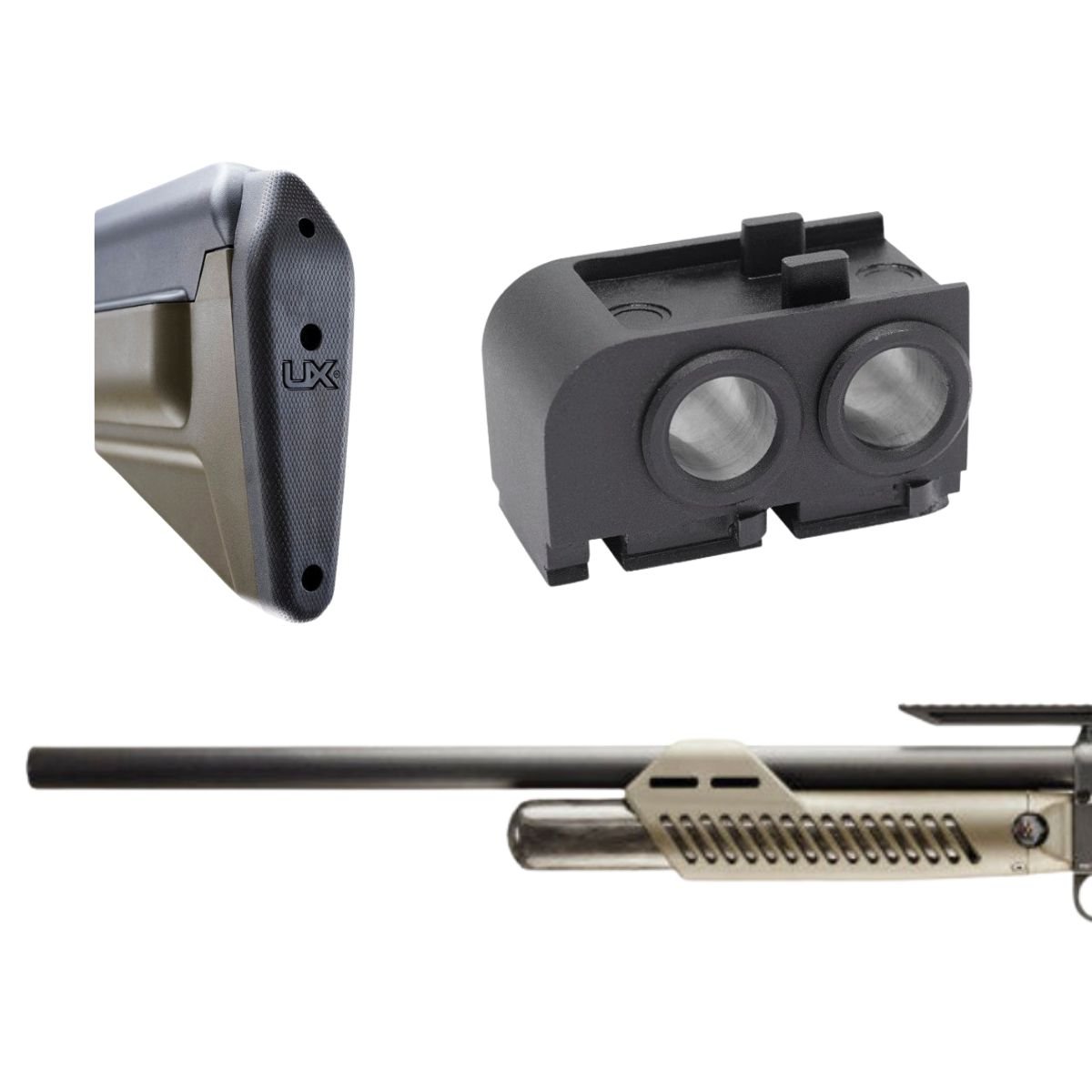 Rifle Umarex Hammer Cal .50 Pcp Aire Comprimido, Compresor, Pellets, Estuche, Mira, Targets. - Image 3