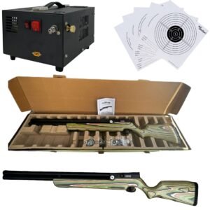 Rifle Pcp Avenger Air Venturi Edición Limitada Camuflaje C/Compresor Cal .22