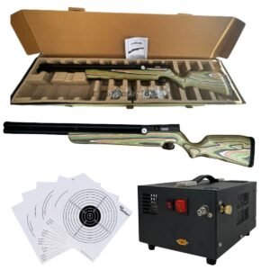 Rifle Pcp Avenger Air Venturi Edición Limitada Camuflaje C/Compresor Calibre .25