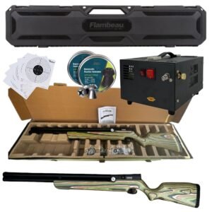 Rifle Pcp Avenger Camuflaje Edición Limitada Kit Estuche, Compresor Y Pellets Calibre .25