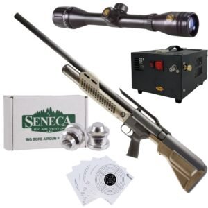 Rifle Umarex Hammer Cal .50 Pcp Aire Comprimido, Compresor, Pellets, Mira, Targets.