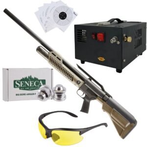 Rifle Umarex Hammer Cal .50 Pcp Aire Comprimido, Compresor, Pellets, Lentes, Targets.