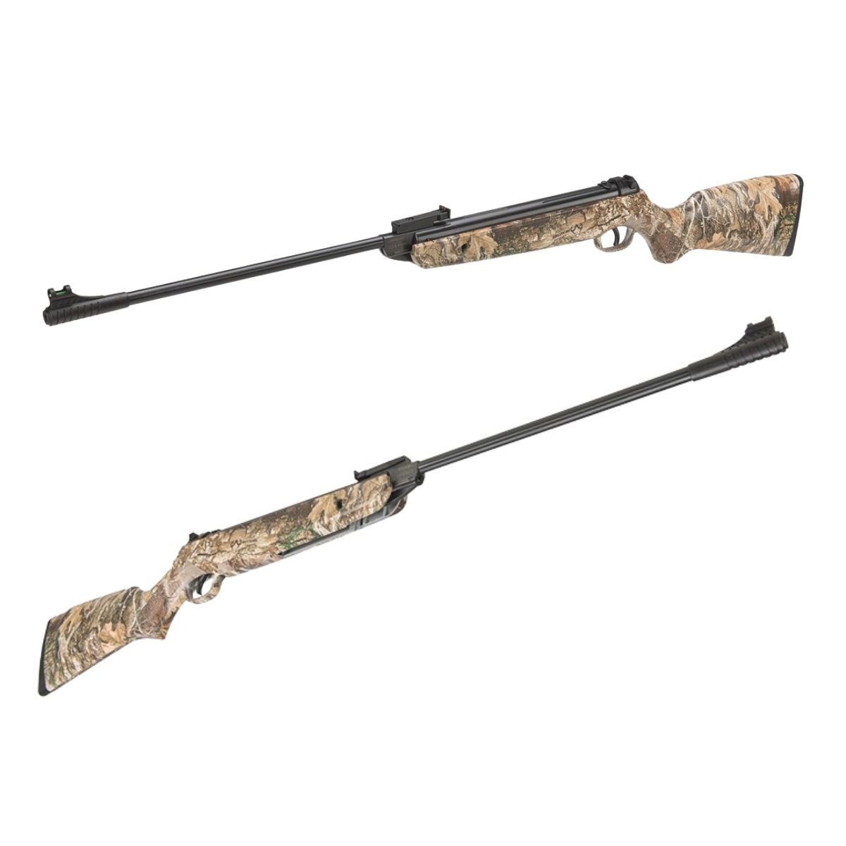 Rifle Lancer Tactical LTA-01RT Camuflaje Breakbarrel .22 c/pellets, mira, targets. - Image 4