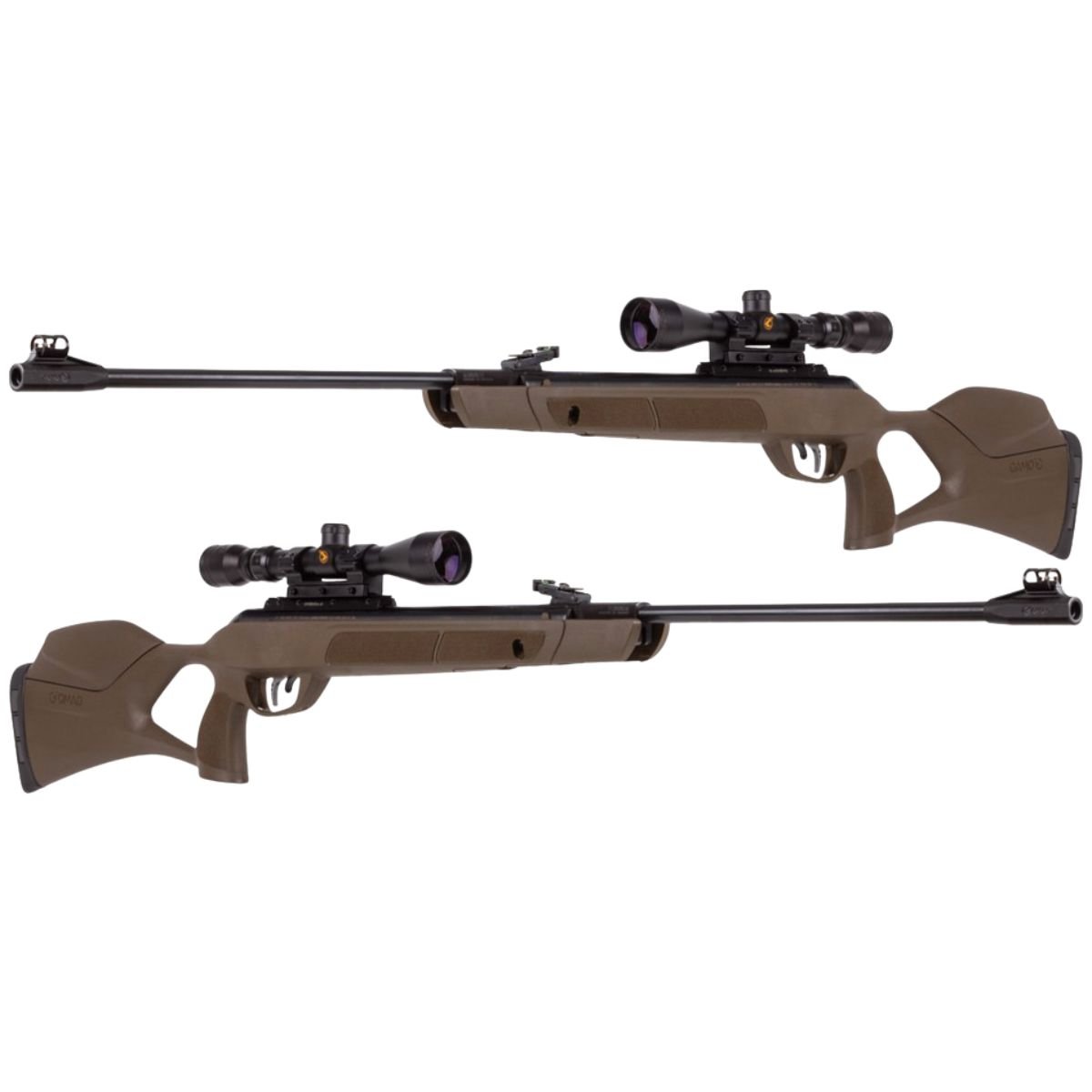 Rifle de Aire Magnum GR Breakbarrel .25 c/pellets, mira, lentes, estuche, targets. - Image 3