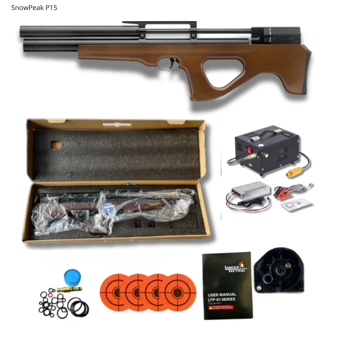 Rifle PCP SnowPeak M25W Cal. 5.5mm - Image 2