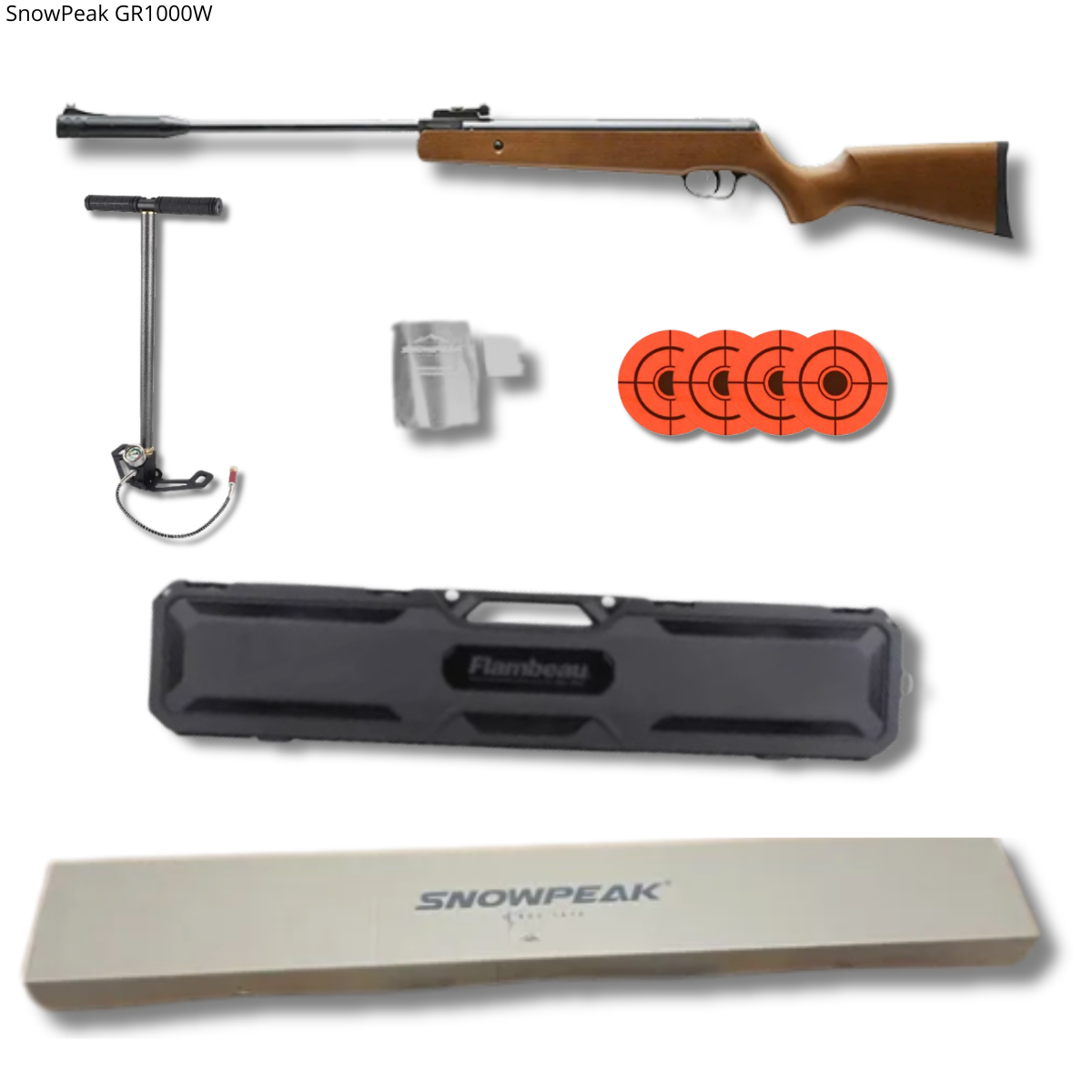 SnowPeak GR1000W Cal. 5.5mm bomba y estuche - Image 2